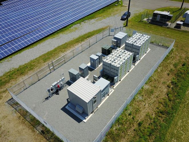 PSE&G otvorila zariadenie na uskladnenie elektriny pre čistiareň odpadových vôd