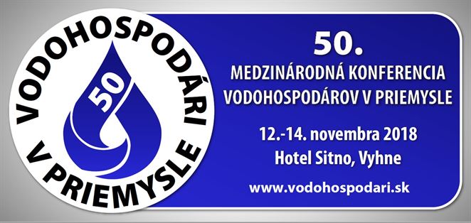 Pozvánka na konferencu: 50. medzinárodná konferencia vodohospodárov v priemysle