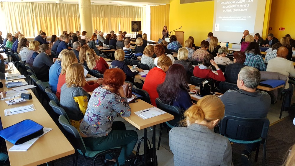 konferencia vodohospodárov v priemysle